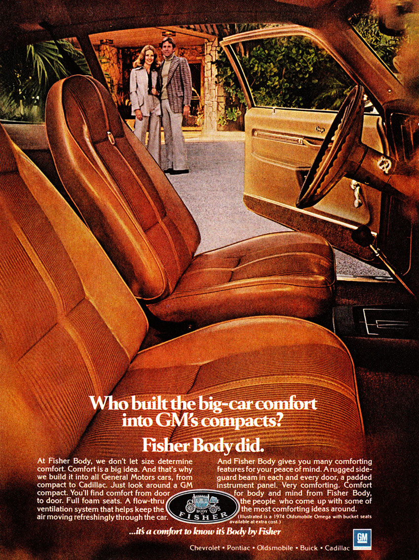 1974 General Motors Auto Advertising